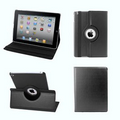 Ipad Mini IV 360 Case, Faux, Black